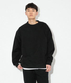 Classic Logo / Heavy Crewneck Sweatshirt Black