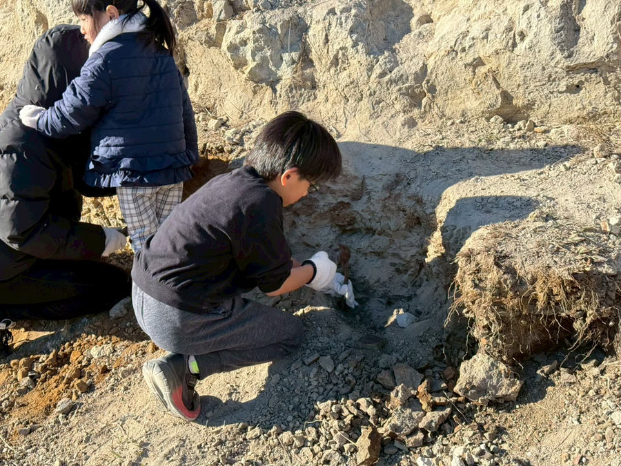 170万年前の地層に挑む｜入間本格化石ハンター体験（焚き火バージョン）