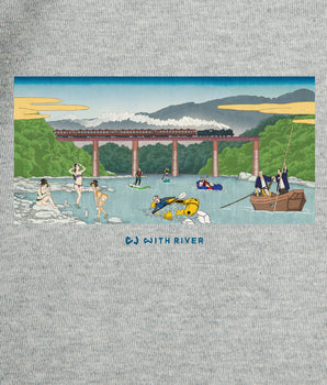 【受注販売 1/19(日)まで】WITH RIVER×NAGA / Heavy Crewneck Sweatshirt