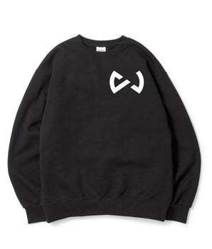 Classic Logo / Heavy Crewneck Sweatshirt Black